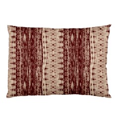 Wrinkly Batik Pattern Brown Beige Pillow Case by EDDArt