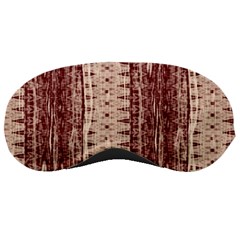 Wrinkly Batik Pattern Brown Beige Sleeping Masks by EDDArt