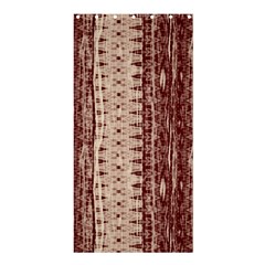 Wrinkly Batik Pattern Brown Beige Shower Curtain 36  X 72  (stall)  by EDDArt