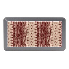 Wrinkly Batik Pattern Brown Beige Memory Card Reader (mini) by EDDArt