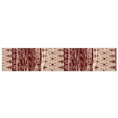 Wrinkly Batik Pattern Brown Beige Flano Scarf (small) by EDDArt