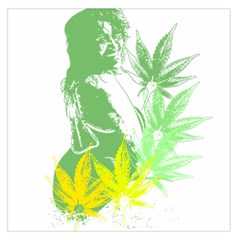 OG Ganja Girl Large Satin Scarf (Square)