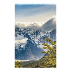 Snowy Andes Mountains, El Chalten Argentina Shower Curtain 48  X 72  (small)  by dflcprints