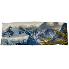 Snowy Andes Mountains, El Chalten Argentina Body Pillow Case Dakimakura (two Sides) by dflcprints