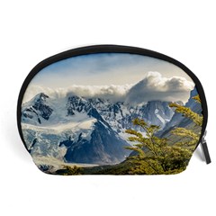 Snowy Andes Mountains, El Chalten Argentina Accessory Pouches (large)  by dflcprints