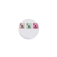 Think - Chemistry 1  Mini Magnets by Valentinaart