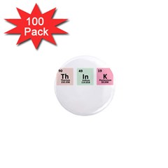 Think - Chemistry 1  Mini Magnets (100 Pack)  by Valentinaart