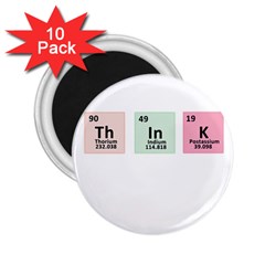 Think - Chemistry 2 25  Magnets (10 Pack)  by Valentinaart