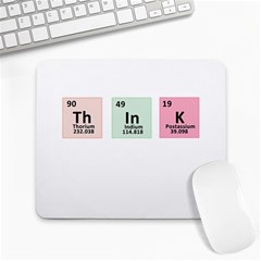 Think - Chemistry Large Mousepads by Valentinaart