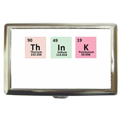 Think - Chemistry Cigarette Money Cases by Valentinaart