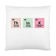 Think - Chemistry Standard Cushion Case (One Side)