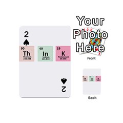 Think - Chemistry Playing Cards 54 (Mini) 