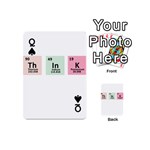 Think - Chemistry Playing Cards 54 (Mini)  Front - SpadeQ