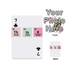 Think - Chemistry Playing Cards 54 (Mini)  Front - Club7