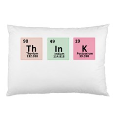 Think - Chemistry Pillow Case (Two Sides)