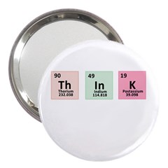 Think - Chemistry 3  Handbag Mirrors