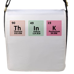 Think - Chemistry Flap Messenger Bag (S)