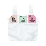 Think - Chemistry Full Print Recycle Bags (M)  Front