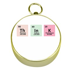 Think - Chemistry Gold Compasses