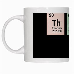 Think - Chemistry White Mugs by Valentinaart