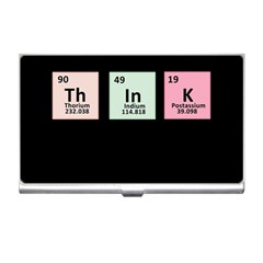 Think - Chemistry Business Card Holders by Valentinaart