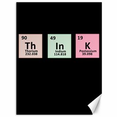 Think - Chemistry Canvas 36  X 48   by Valentinaart