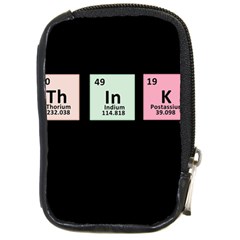 Think - Chemistry Compact Camera Cases by Valentinaart