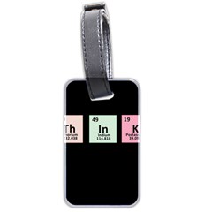 Think - Chemistry Luggage Tags (two Sides) by Valentinaart