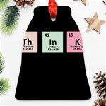 Think - Chemistry Bell Ornament (Two Sides) Back