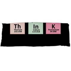 Think - Chemistry Body Pillow Case (dakimakura) by Valentinaart