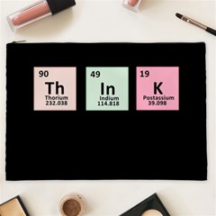 Think - Chemistry Cosmetic Bag (xxl)  by Valentinaart