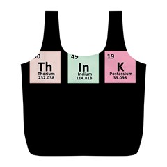 Think - Chemistry Full Print Recycle Bags (l)  by Valentinaart