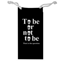 To Be Or Not To Be Jewelry Bag by Valentinaart