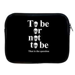 To Be Or Not To Be Apple Ipad 2/3/4 Zipper Cases by Valentinaart