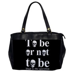 To Be Or Not To Be Office Handbags by Valentinaart