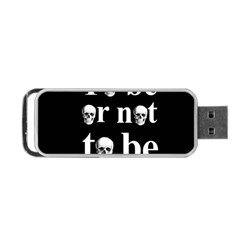 To Be Or Not To Be Portable Usb Flash (two Sides) by Valentinaart