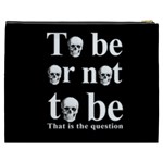 To be or not to be Cosmetic Bag (XXXL)  Back