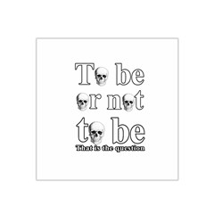 To Be Or Not To Be Satin Bandana Scarf by Valentinaart