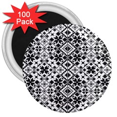 Pattern 3  Magnets (100 pack)