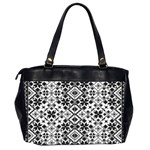 Pattern Office Handbags (2 Sides)  Back