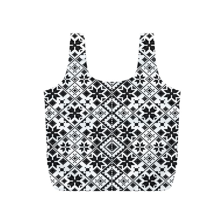 Pattern Full Print Recycle Bags (S) 