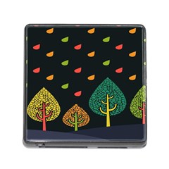 Vector Color Tree Memory Card Reader (Square)