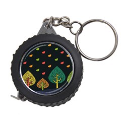 Vector Color Tree Measuring Tapes