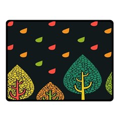 Vector Color Tree Fleece Blanket (Small)