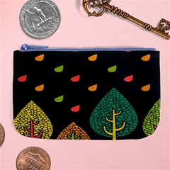 Vector Color Tree Large Coin Purse