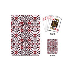 Pattern Playing Cards (mini)  by Valentinaart