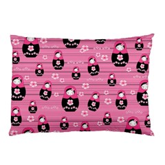 Matryoshka Doll Pattern Pillow Case by Valentinaart