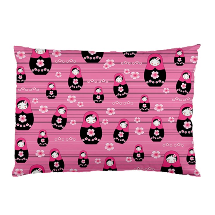 Matryoshka doll pattern Pillow Case (Two Sides)