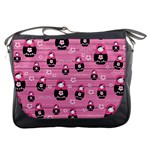 Matryoshka doll pattern Messenger Bags Front