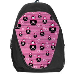 Matryoshka Doll Pattern Backpack Bag by Valentinaart